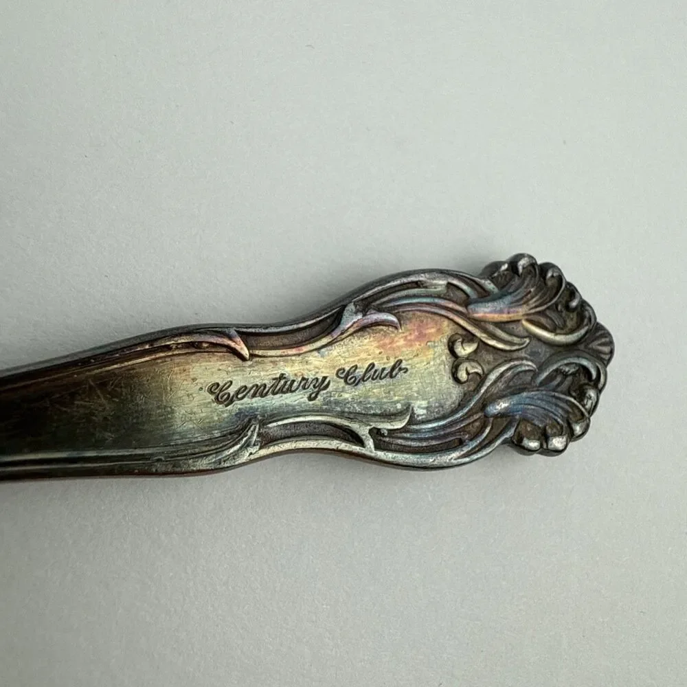 Reed & Barton FESTIVITY Tiger Lily 1945 Silverplate Flatware Cocktail Fork